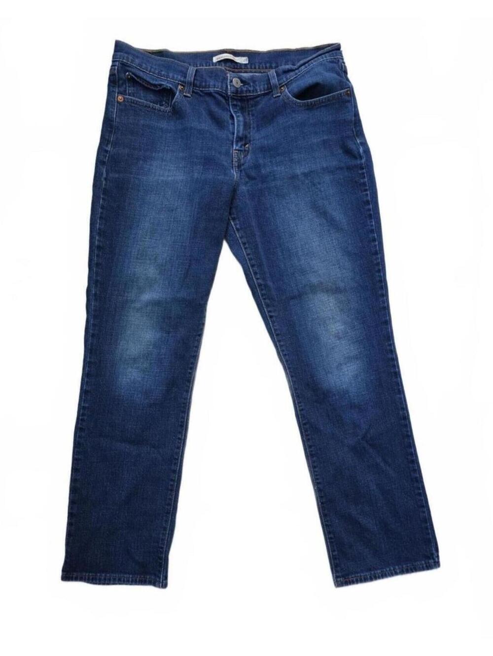 Levi's 414s  Slouchy Relaxed Straight Leg Med Wash Jeans Women's 29/26